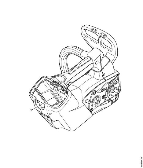 Akumulatorska motorna žaga (MSA) MSA 160 T Serijska številka della Marca Stihl