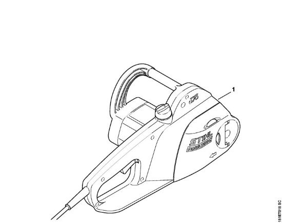 Elektricne motorne žage (MSE) MSE 160 C-Q Serijska številka della Marca Stihl