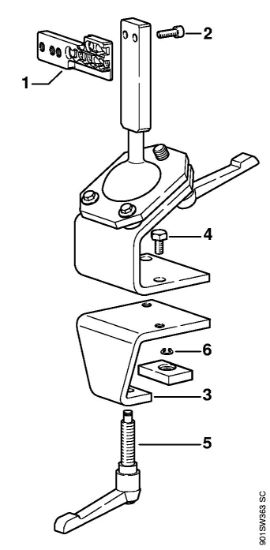 Elektricne motorne žage (MSE) MSE 180 C-BQ Montažni okvir della Marca Stihl