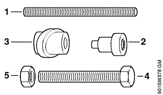Zage z bencinskim motorjem (MS) 019 T Montažno orodje della Marca Stihl