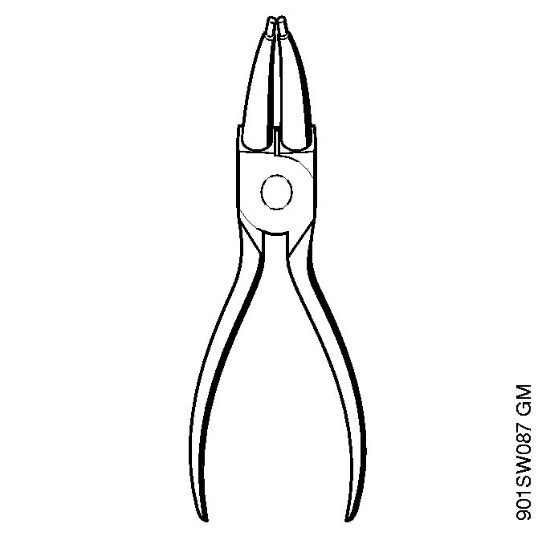 Zage z bencinskim motorjem (MS) 020 (1114) Klešce DIN5256-C19 della Marca Stihl