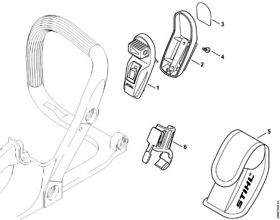 Zage z bencinskim motorjem (MS) MS 170 C-E D Laser 2 v 1 della Marca Stihl