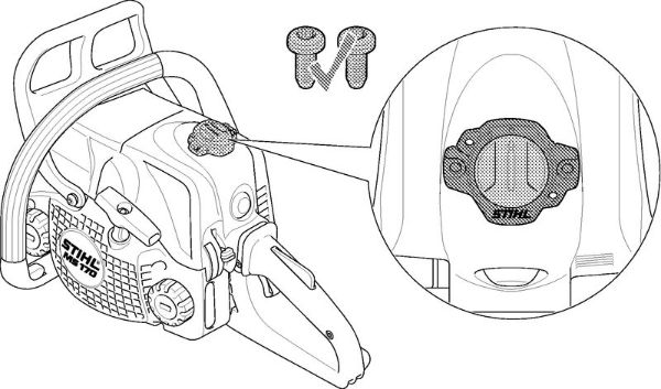 Zage z bencinskim motorjem (MS) MS 170 C-E D Smart Connector della Marca Stihl