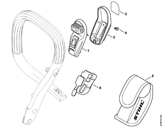 Zage z bencinskim motorjem (MS) MS 251 C-BE Laser 2 v 1 della Marca Stihl