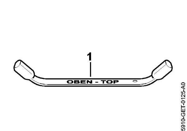 Zage z bencinskim motorjem (MS) MS 260 C-B W Naslonska letev della Marca Stihl