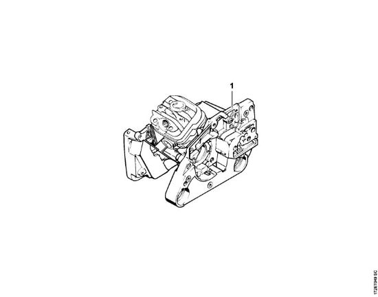 Zage z bencinskim motorjem (MS) MS 260-VW Serijska številka della Marca Stihl