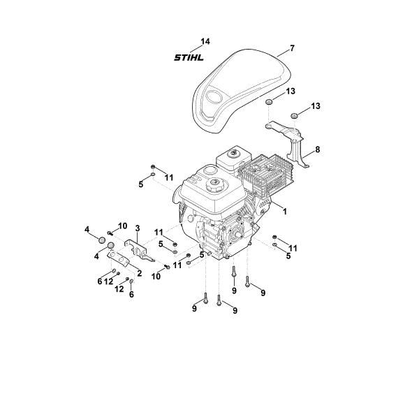 Slika B - Motor MH 610.0