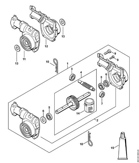 Multi motorji (MM) MM 55 Gonilo (16.2013) della Marca Stihl