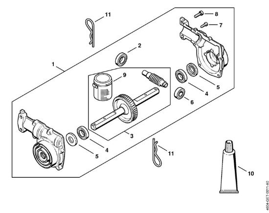 Multi motorji (MM) MM 56 Gonilo della Marca Stihl