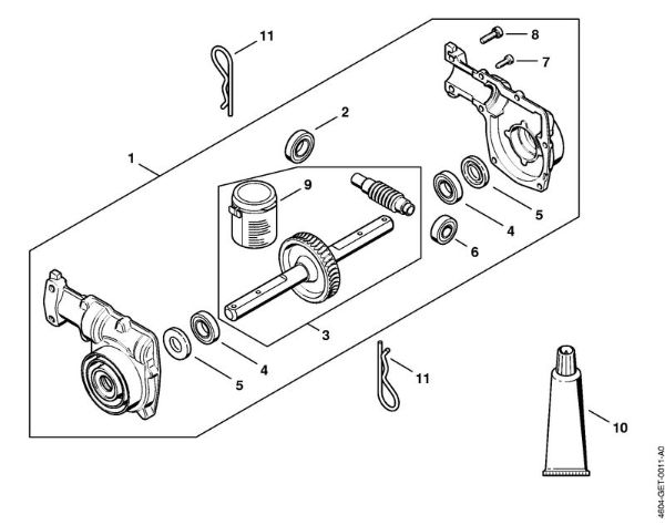 Multi motorji (MM) MM 56 Gonilo della Marca Stihl