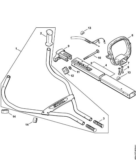 Multi motorji (MM) MM 56 Rocajna cev della Marca Stihl