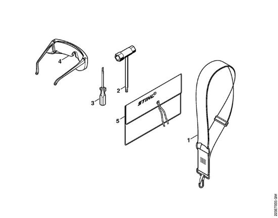 cistilni valji (KW) KW 85 Orodje, posebni pribor della Marca Stihl