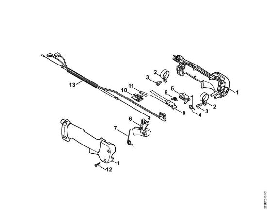 cistilni valji (KW) KW 85 Rocaj della Marca Stihl