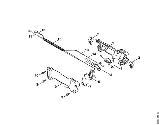 cistilni valji (KW) KW 85 Rocaj (24.2002) della Marca Stihl