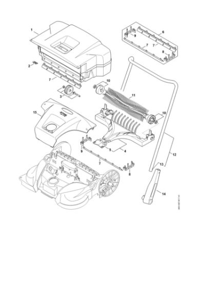 Slika Posoda, rocajna cev KG 770