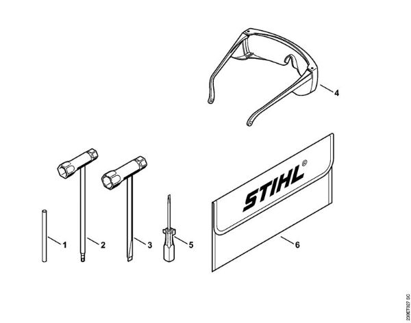 FC 100, FC 110 FC 100 Orodja, posebni pribor della Marca Stihl