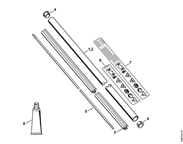 FC 100, FC 110 FC 110 Rocaj FC 110 della Marca Stihl