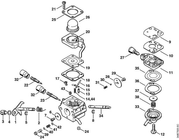 FC 100, FC 110 FC 110 Uplinjac C1Q-S72   2 60 176 729 (03.2003) della Marca Stihl
