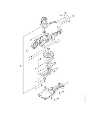 Slika Gonilo, elektromotor HLA 66
