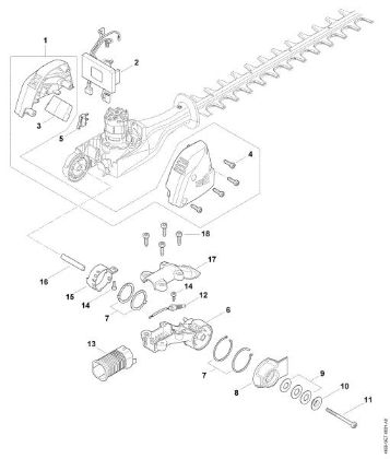 Slika Ohišje motorja, elektronski modul HLA 66