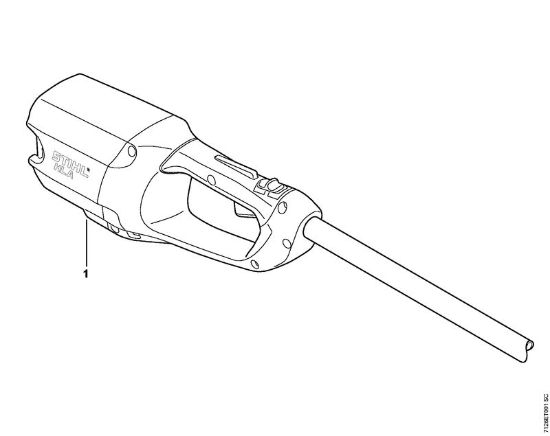 Akumulatorski obrezovalnik žive meje (HLA) HLA 85 Serijska številka della Marca Stihl