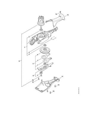 Slika Gonilo, elektromotor HLA 86