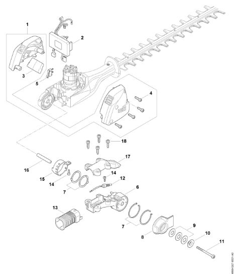 Slika Ohišje motorja, elektronski modul HLA 86