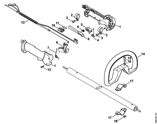 Obrezovalniki žive meje (HL) HL 75 Rocaj della Marca Stihl