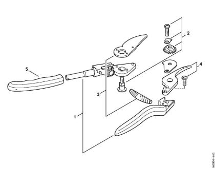 Å karje Vrtnarske škarje F 10 Vrtnarske škarje F10 della Marca Stihl