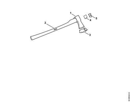 Cepilna orodja Cepilka AX 28 T Cepilka AX 28 T della Marca Stihl