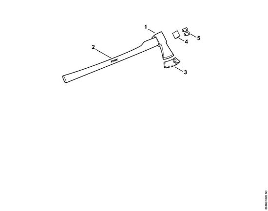 Cepilna orodja Cepilka AX 28 T Cepilka AX 28 T della Marca Stihl