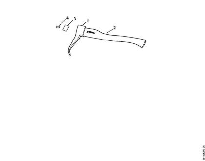 Rocna orodja Cepin Rocni cepin della Marca Stihl