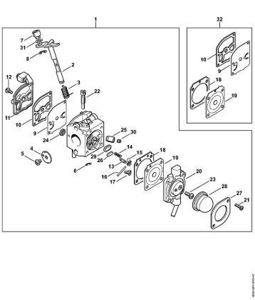 Pihalniki (BG, BR) BG 45 Uplinjac C1Q-S48 BG 45 (04.2001) della Marca Stihl