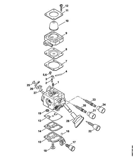 Pihalniki (BG, BR) BG 66 C-E D Uplinjac C1M-S205, C1M-S144 della Marca Stihl