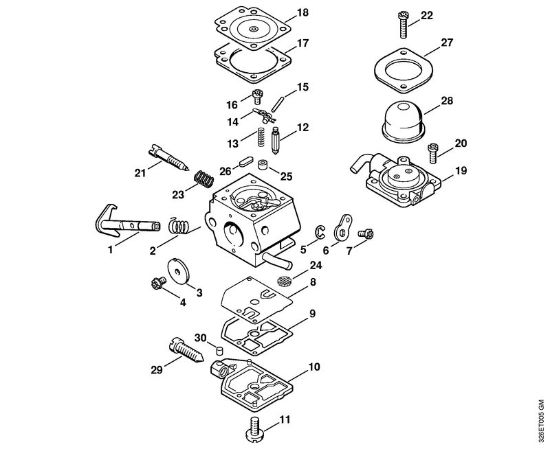 Pihalniki (BG, BR) BG 75 Uplinjac C1Q-S30 della Marca Stihl