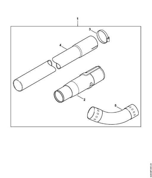 Pihalniki (BG, BR) BG 85-DZ cistilec za žlebove della Marca Stihl