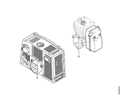Pihalniki (BG, BR) BR 420 Serijska številka della Marca Stihl