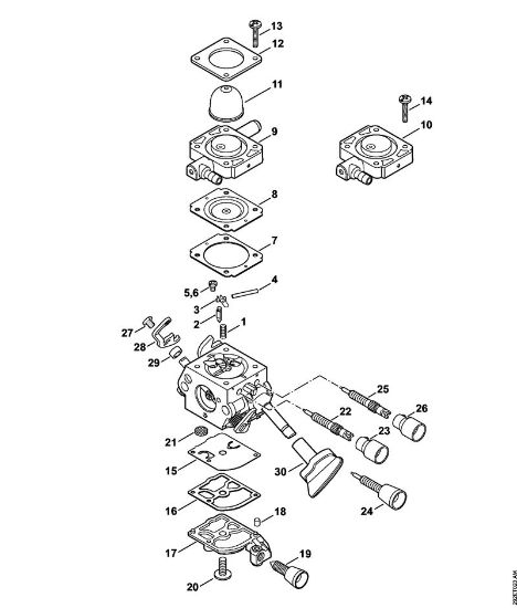 Sesalniki z drobilnikom (SH) SH 86 C-E D Uplinjac C1M-S228, C1M-S203, C1M-S141 della Marca Stihl