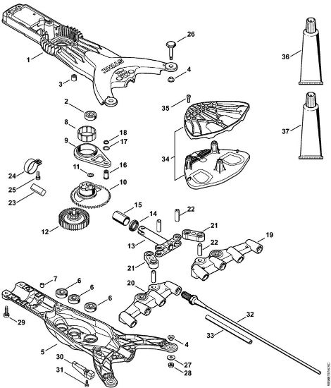Akumulatorske posebne naprave (SPA) SPA 65 Gonilo, grablje della Marca Stihl