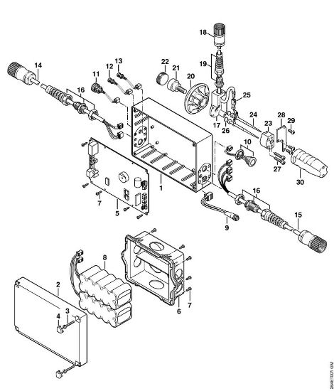 Posebne naprave (PC, SP, MC) MC 200 Krmilna naprava della Marca Stihl