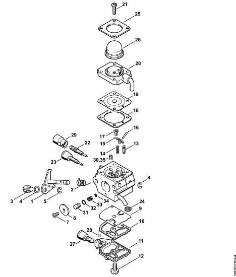 Posebne naprave (PC, SP, MC) PC 70 Uplinjac C1Q-S80 BR (41.2017) della Marca Stihl