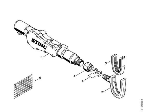 Posebne naprave (PC, SP, MC) SP 200 Gonilo, kavelj della Marca Stihl