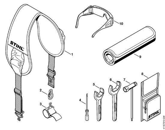 Posebne naprave (PC, SP, MC) SP 200 Orodja, posebni pribor della Marca Stihl