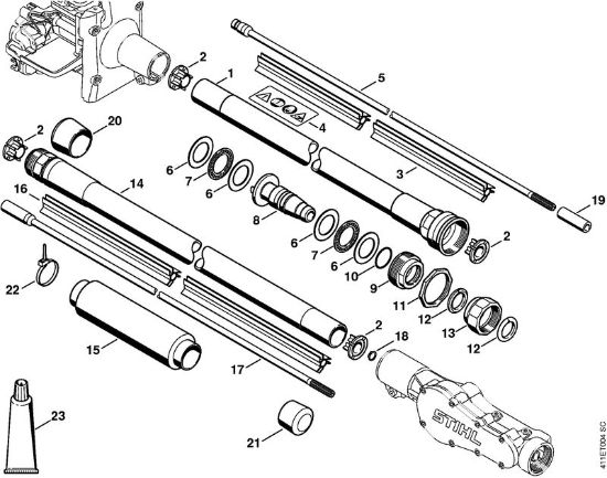 Posebne naprave (PC, SP, MC) SP 200 Rocaj della Marca Stihl