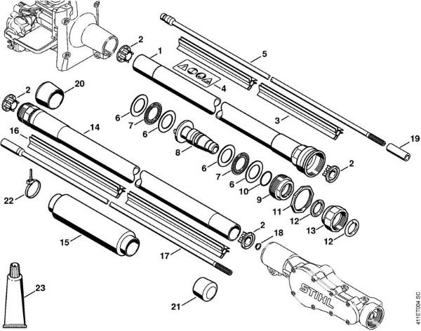Posebne naprave (PC, SP, MC) SP 200 Rocaj della Marca Stihl