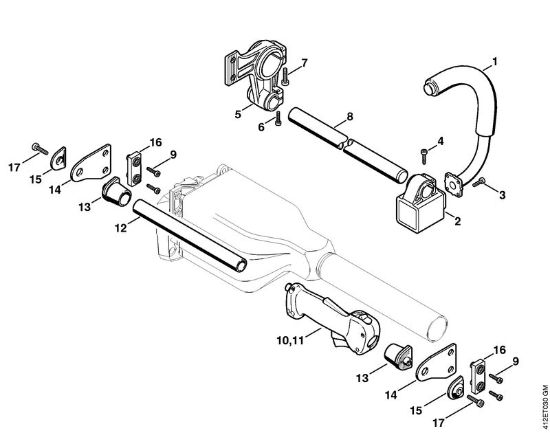 Posebne naprave (PC, SP, MC) SP 400 Rocaj della Marca Stihl