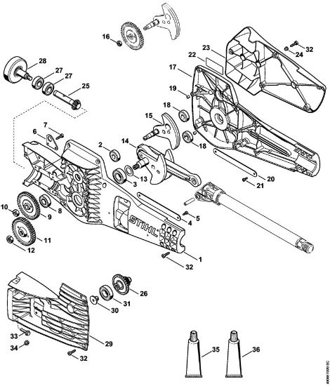 Posebne naprave (PC, SP, MC) SP 451 Gonilo della Marca Stihl