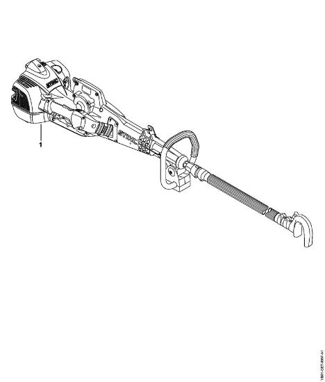 Posebne naprave (PC, SP, MC) SP 452 Serijska številka della Marca Stihl