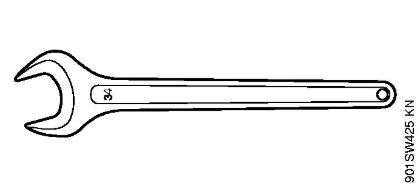 Posebne naprave (PC, SP, MC) SP 471 Kljuc DIN894-34 della Marca Stihl