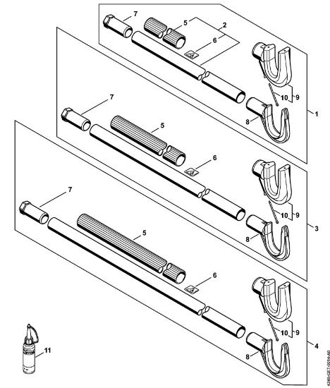 Posebne naprave (PC, SP, MC) SP 471 Rocaj della Marca Stihl